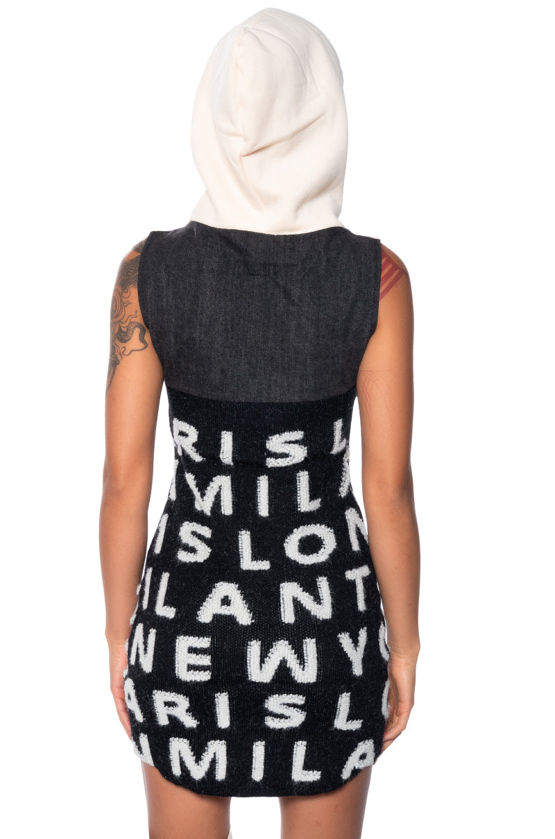 Abc'S Knit Mini Dress