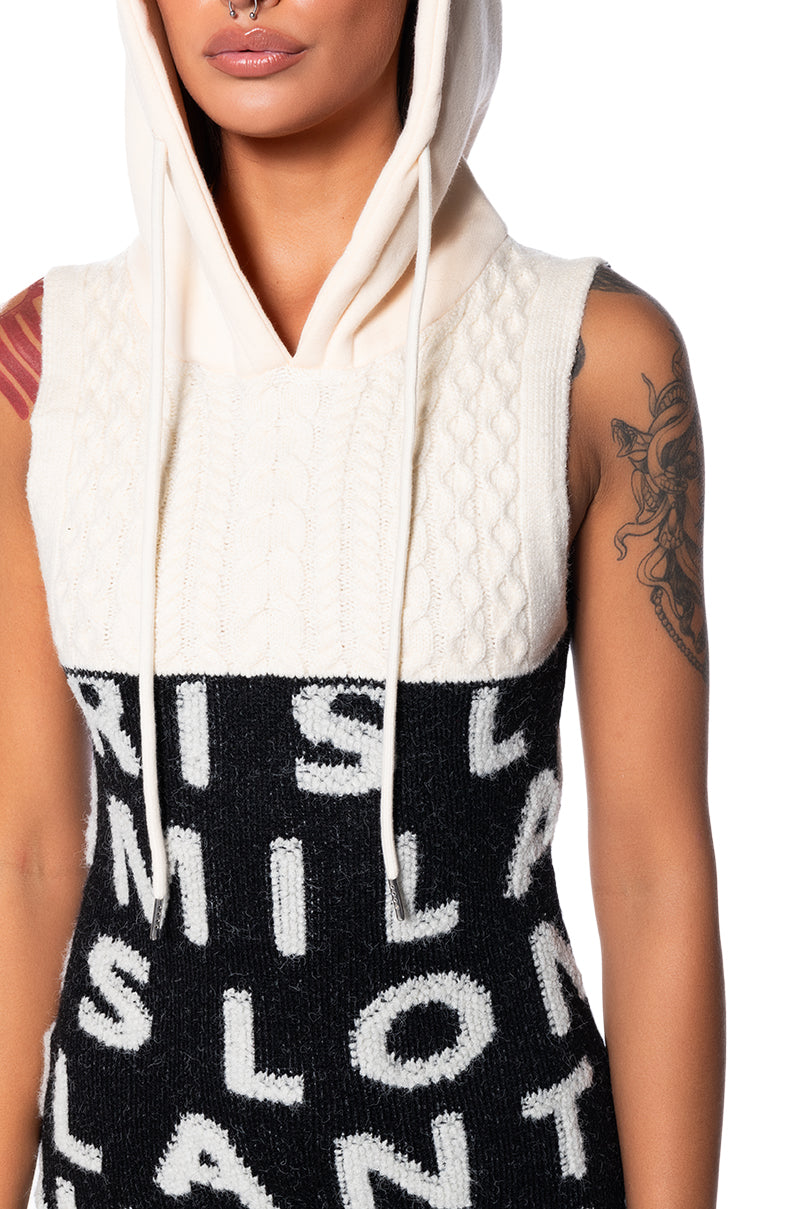 Abc'S Knit Mini Dress