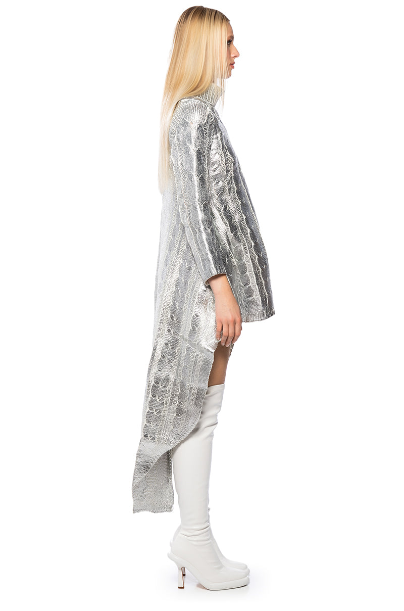 Back To December Knit Sweater Dress
