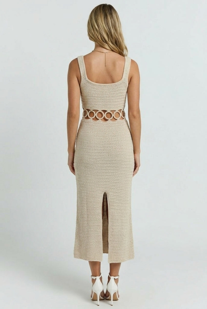 Bali Crochet Midi Dress