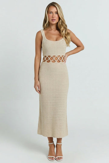 Bali Crochet Midi Dress