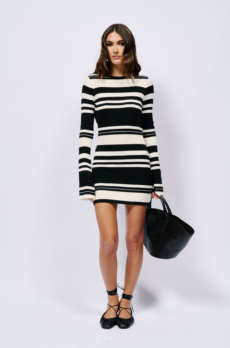 Beach Don'T Kill My Vibe Knit Mini Dress