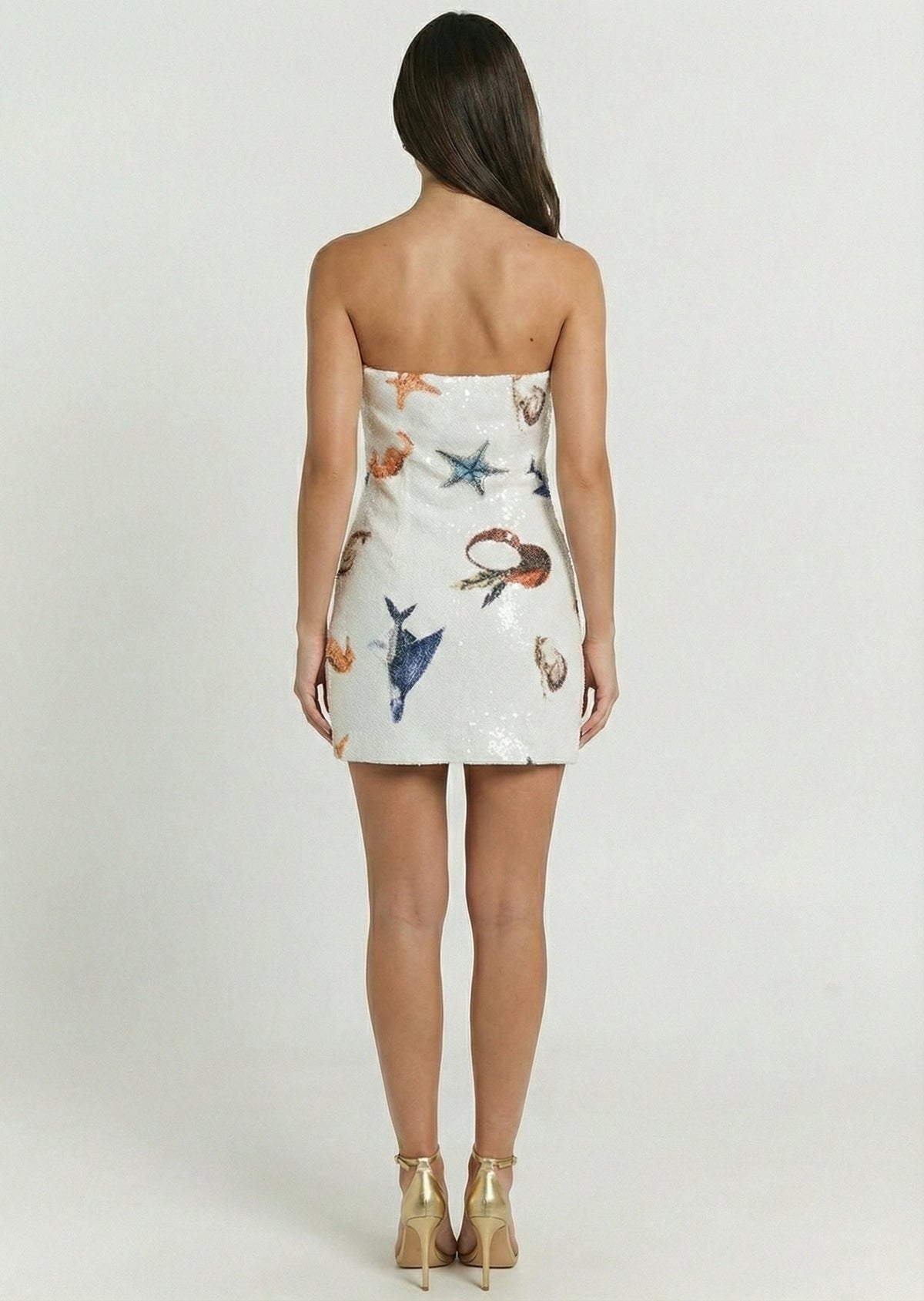 Beach Bar Sequin Mini Dress