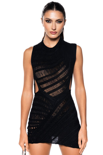 Not So Modest Mini Dress