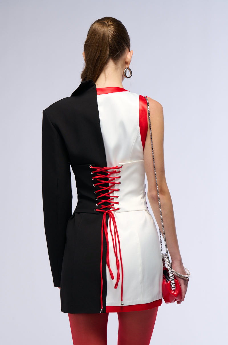 Business On The Court Blazer Mini Dress