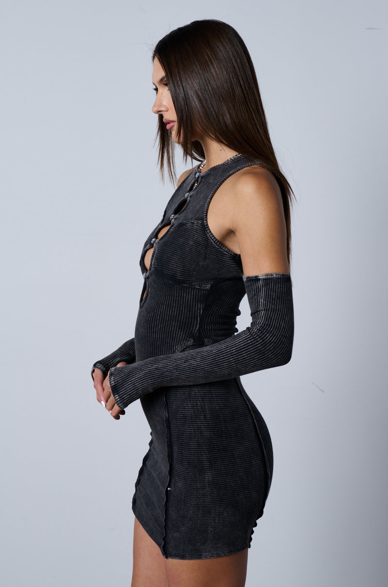 Cover Star Cutout Mini Dress