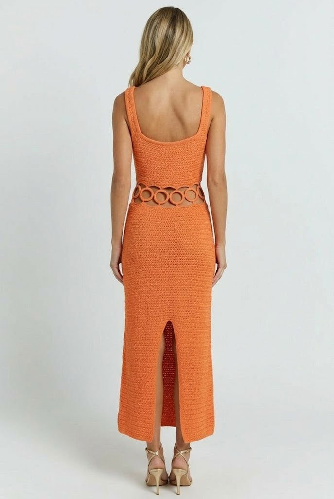 Bali Crochet Midi Dress