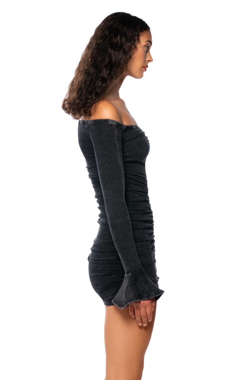 Danny Mineral Wash Mini Dress