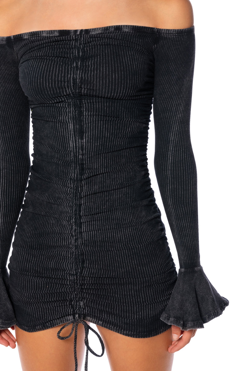 Danny Mineral Wash Mini Dress