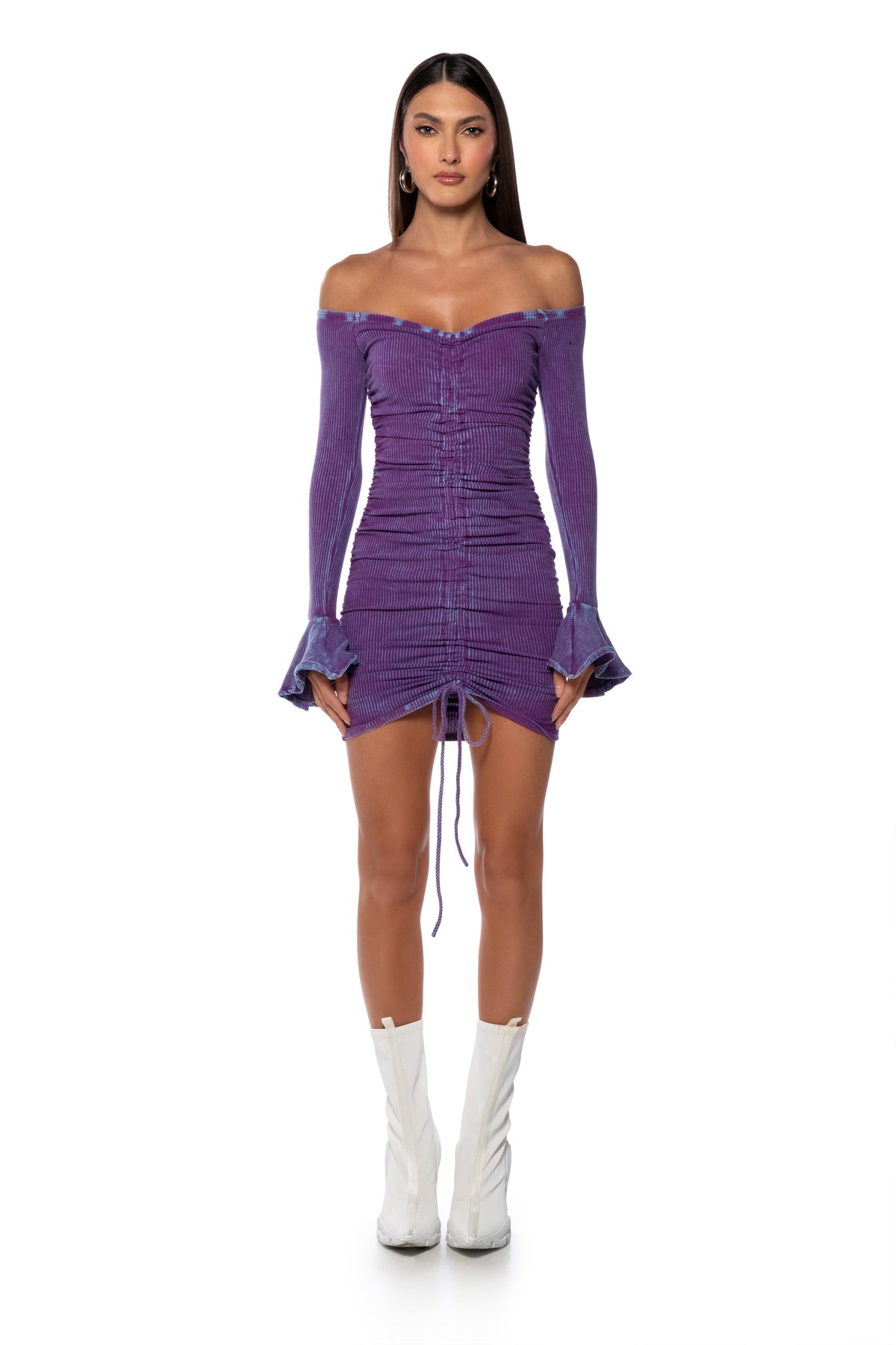 Danny Mineral Wash Mini Dress