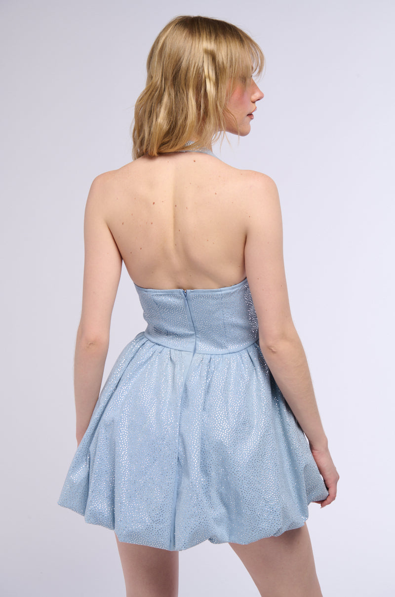 Denim And Diamonds Mini Dress
