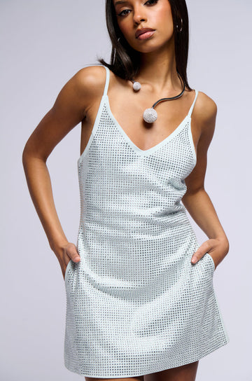 Diamonds Are A Girls Best Friend Mini Dress