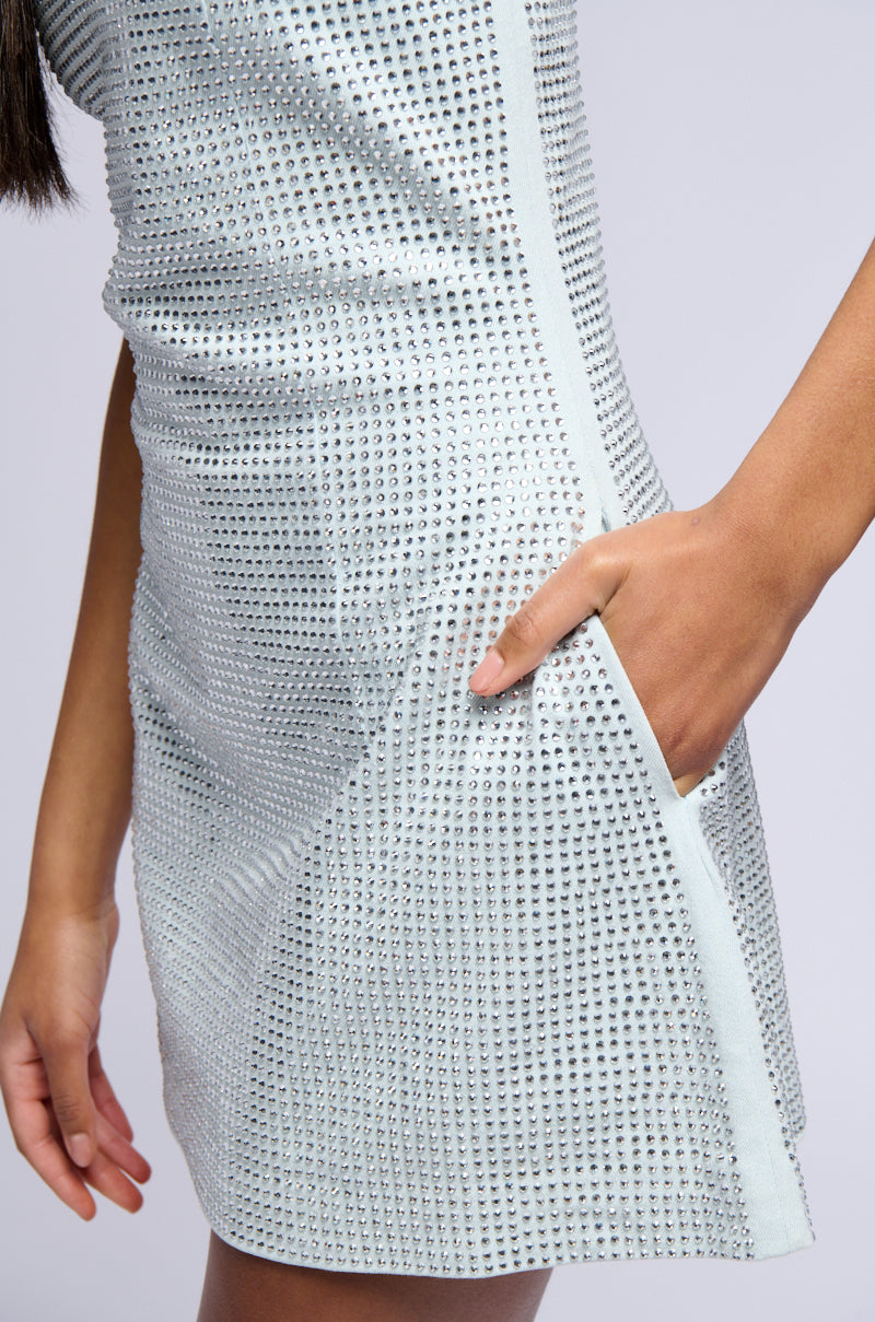 Diamonds Are A Girls Best Friend Mini Dress