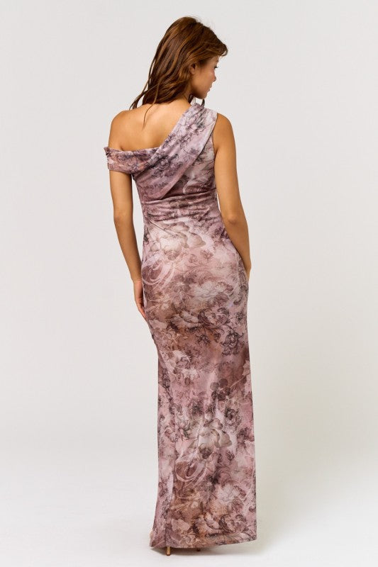 Veloura Off The Shoulder Maxi Dress