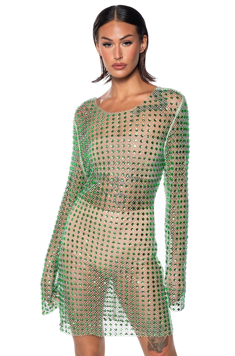Emerald City Mini Dress