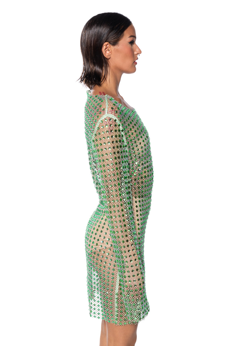Emerald City Mini Dress