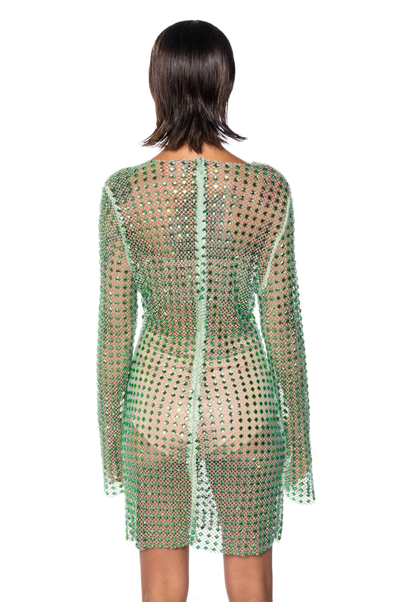 Emerald City Mini Dress