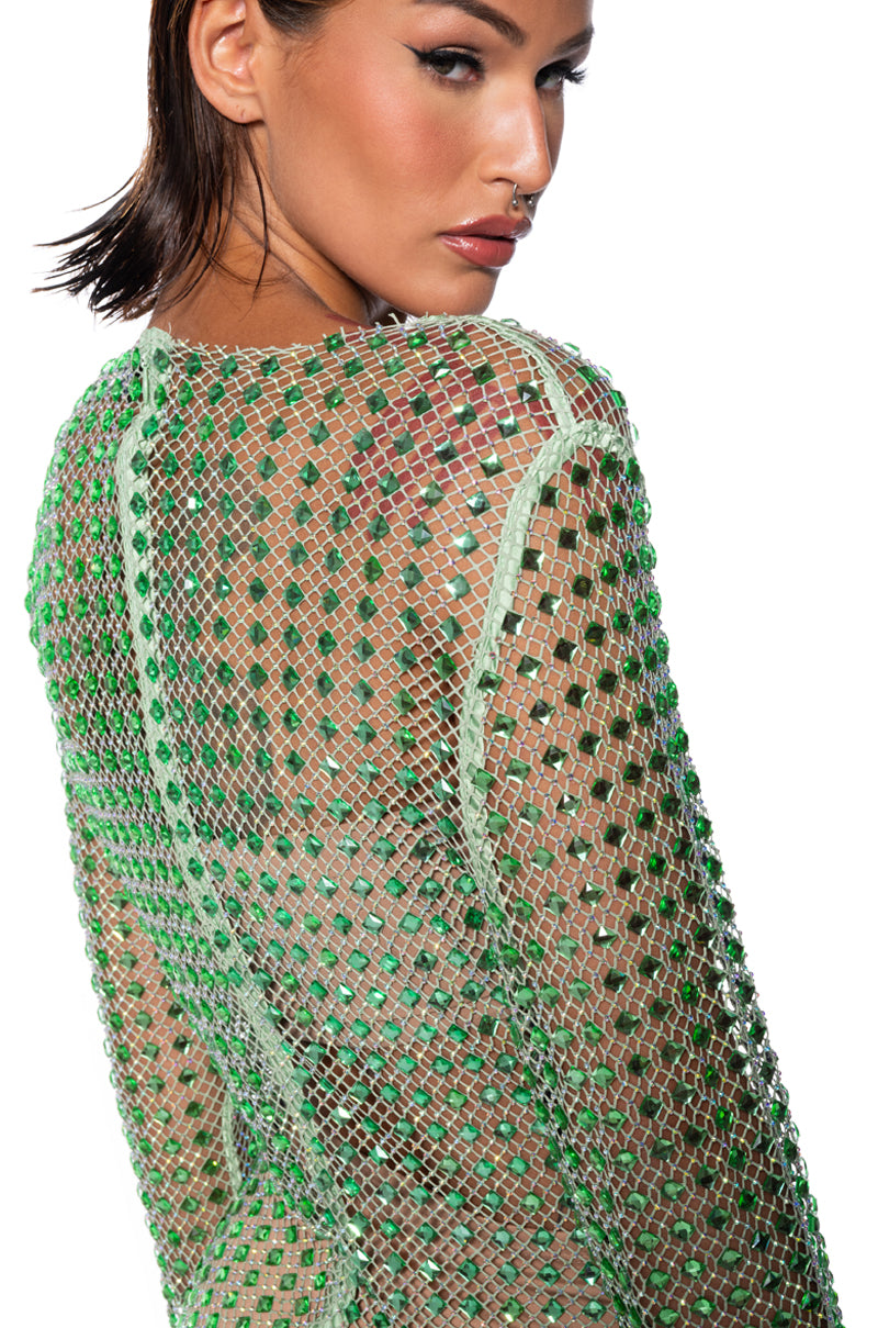 Emerald City Mini Dress