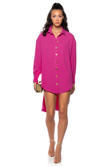 Everyday Button Down Shirt Dress