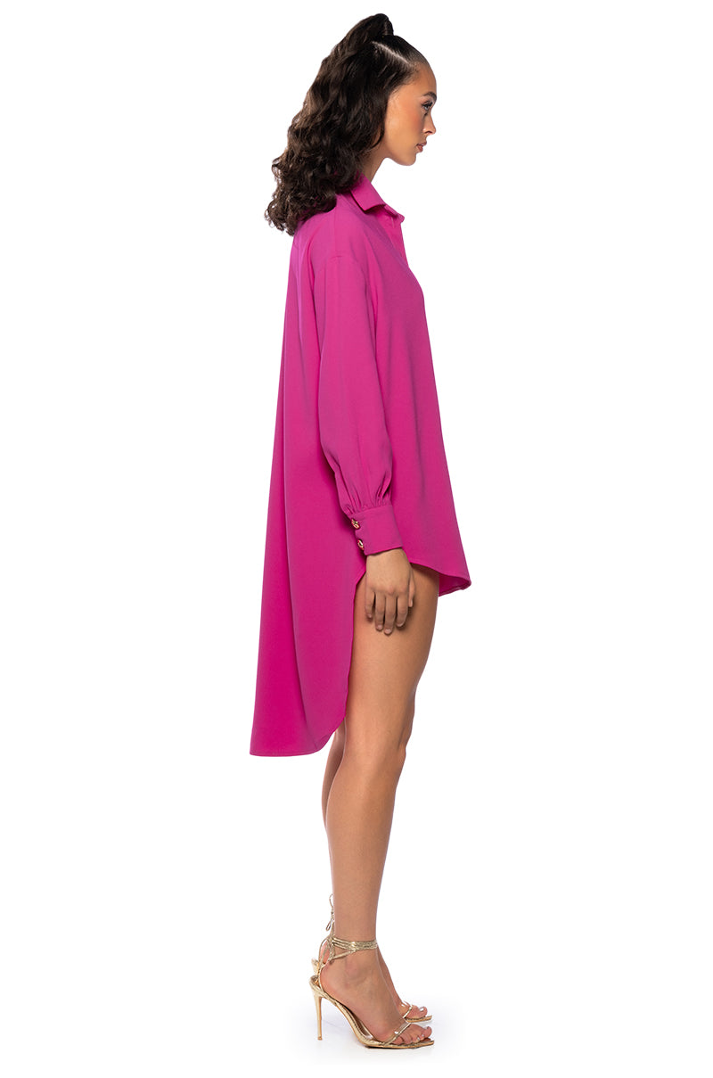 Everyday Button Down Shirt Dress