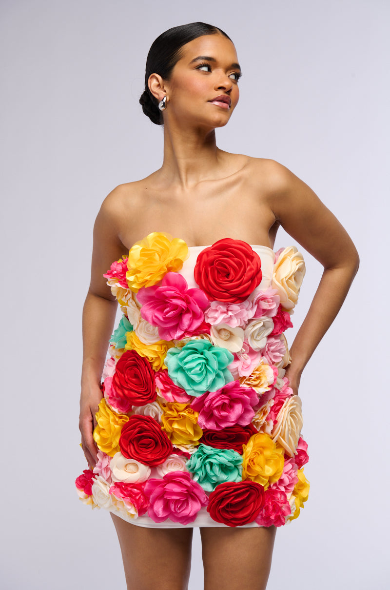 Flower Power Mini Dress