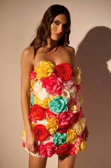 Flower Power Mini Dress