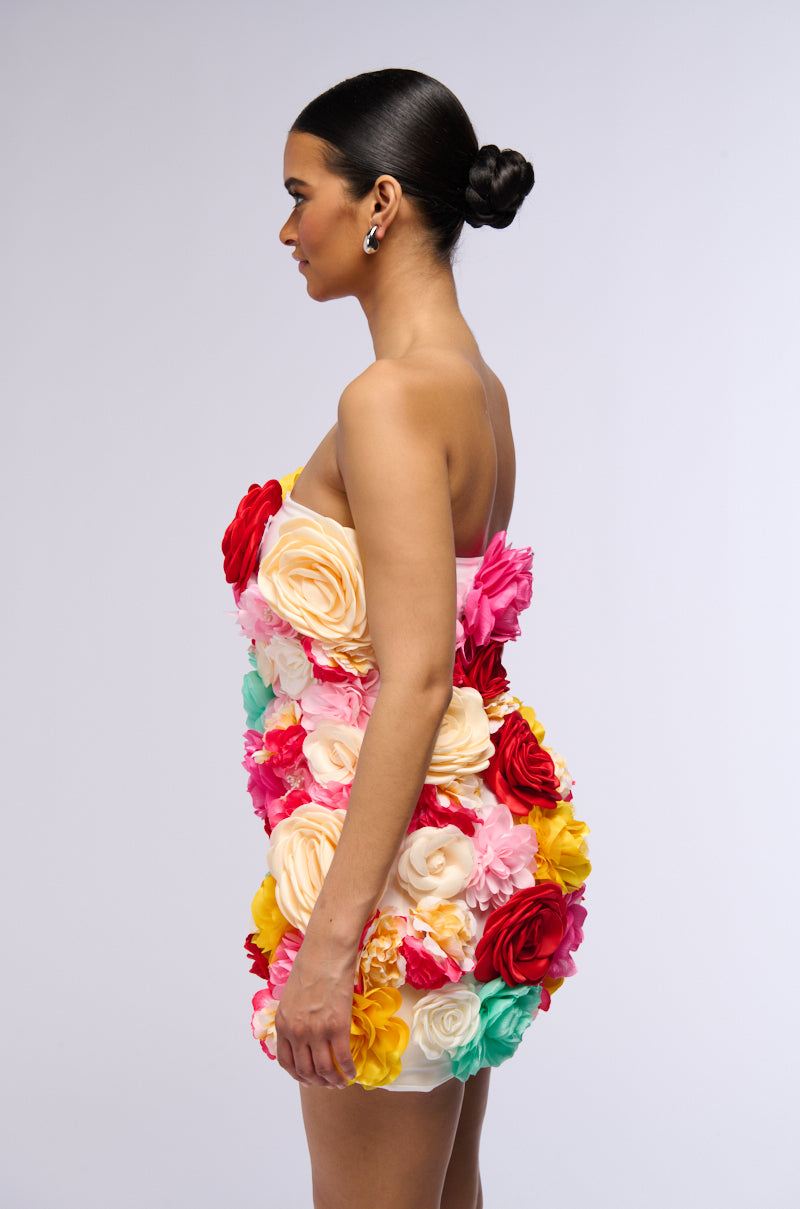 Flower Power Mini Dress