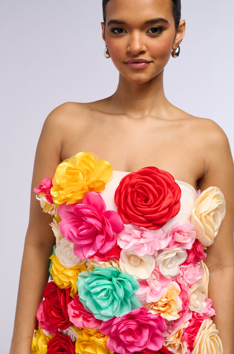 Flower Power Mini Dress