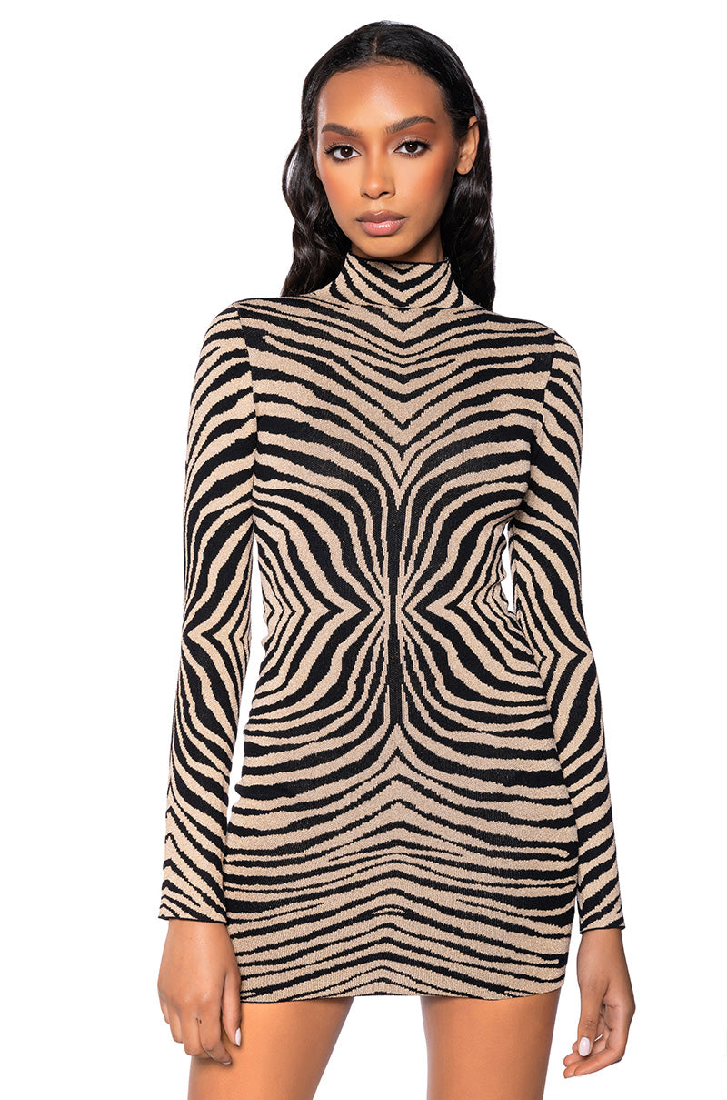 Forever Yours Shimmer Knit Mini Dress