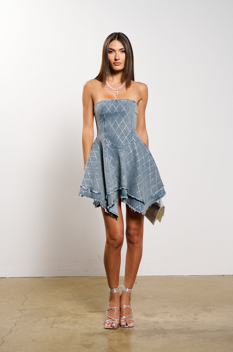 Give Me All The Diamonds Mini Dress