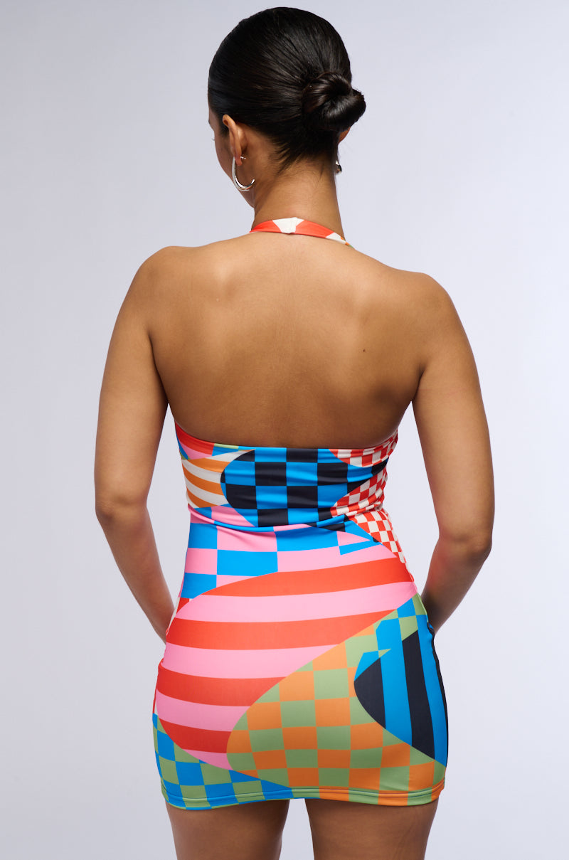 Groovy Baby Printed Mini Dress