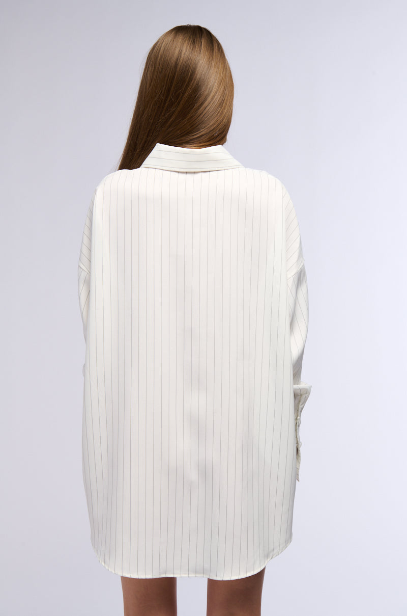 It Girl Oversized Shirt Dress