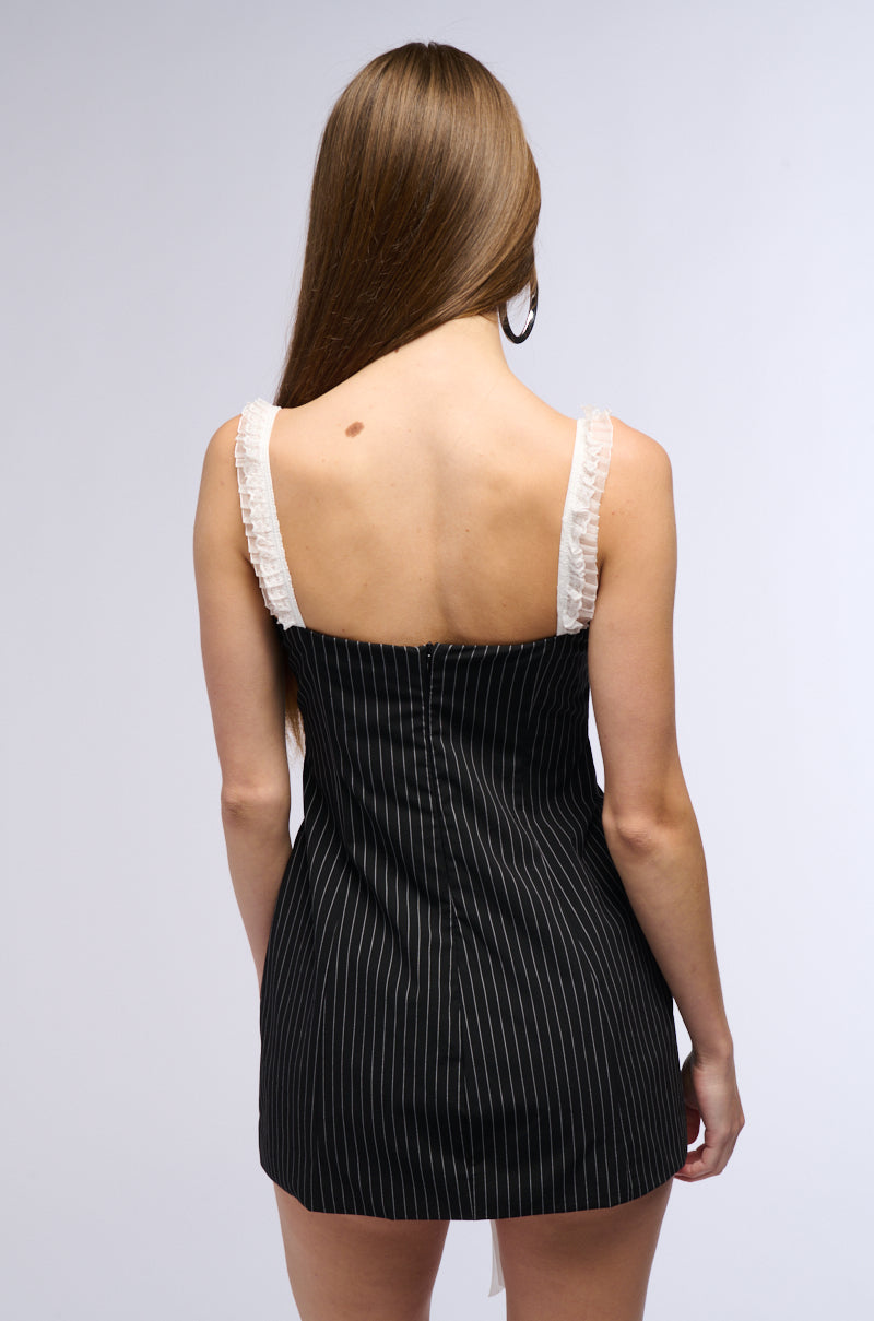 Just Add Another Bow Mini Dress