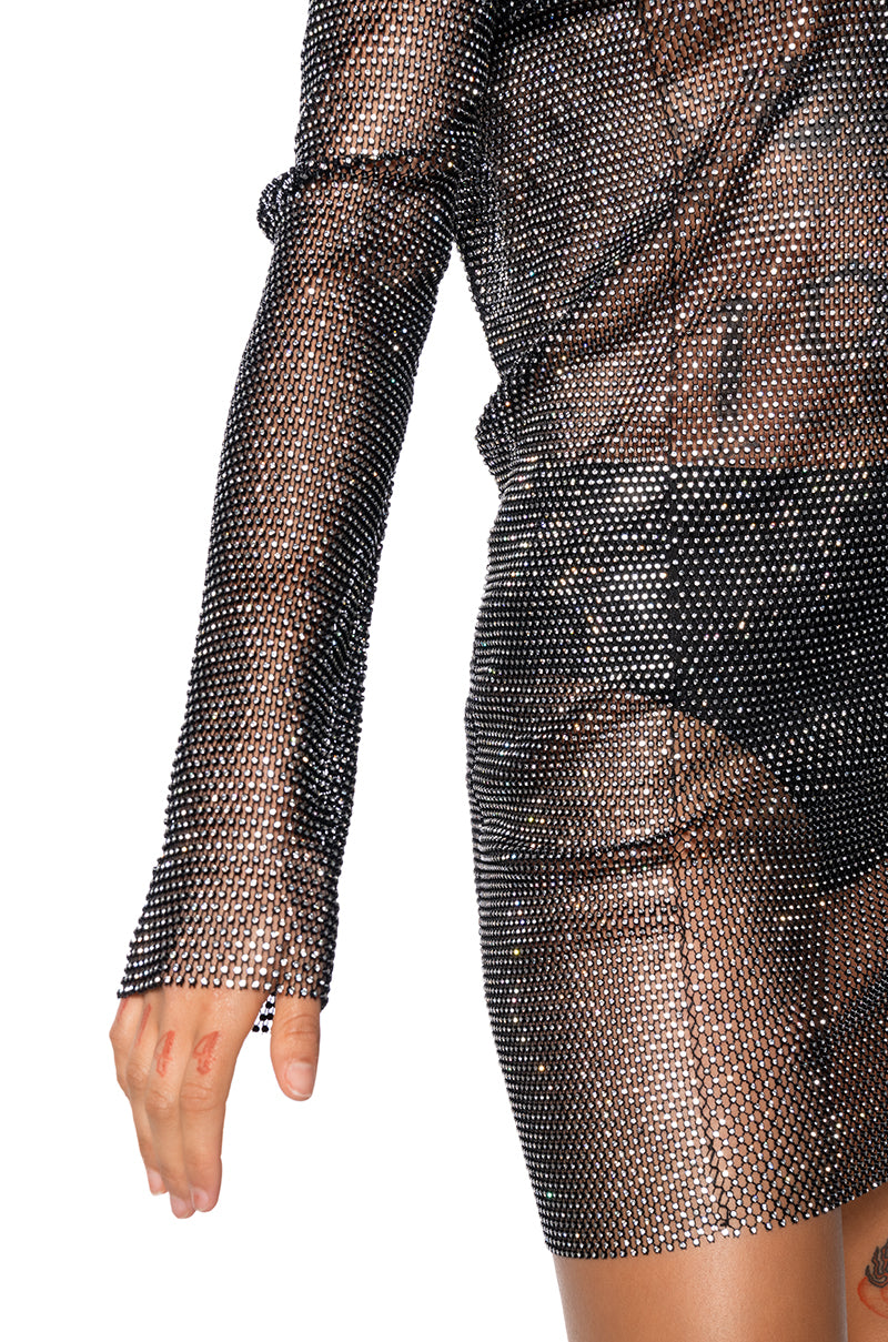 Knight In Shining Armor One Shoulder Mini Dress