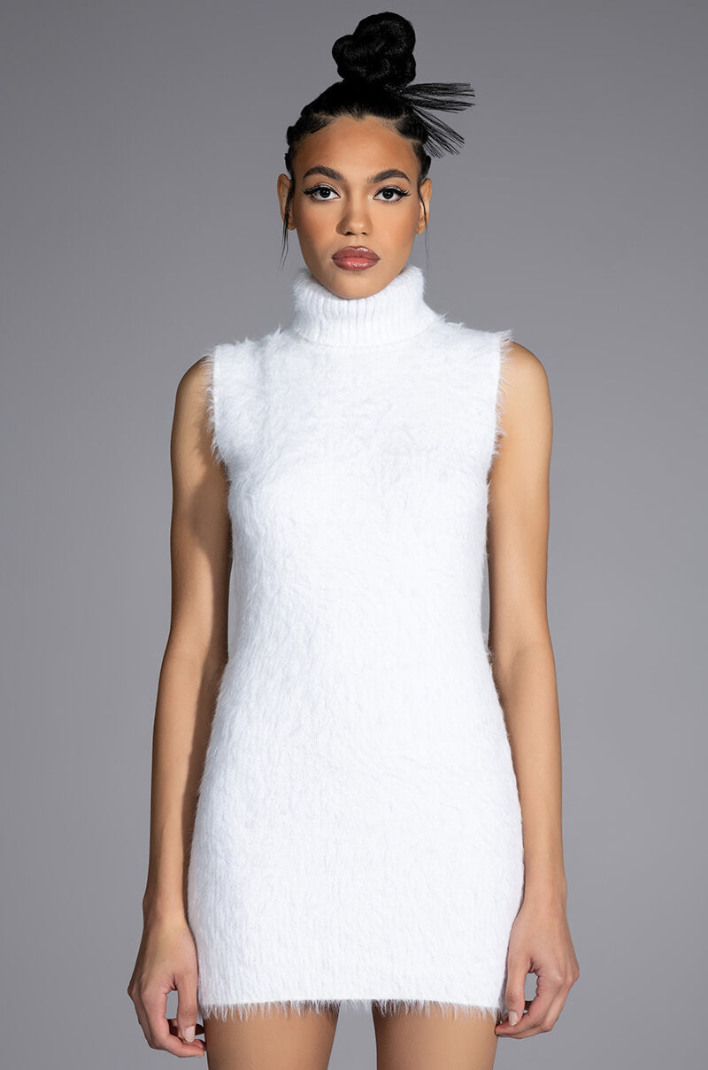 Kylie Fuzzy Mini Dress