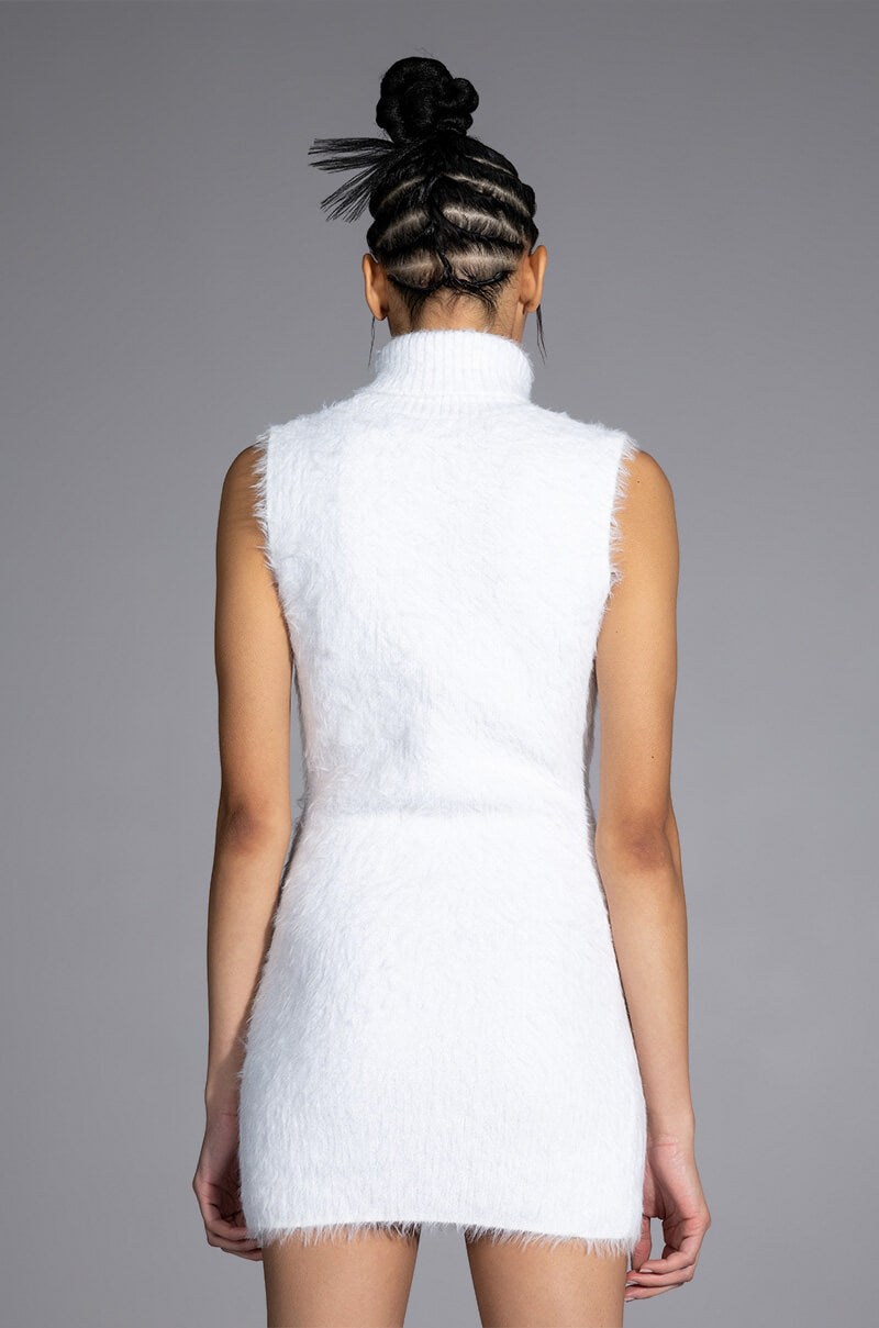 Kylie Fuzzy Mini Dress