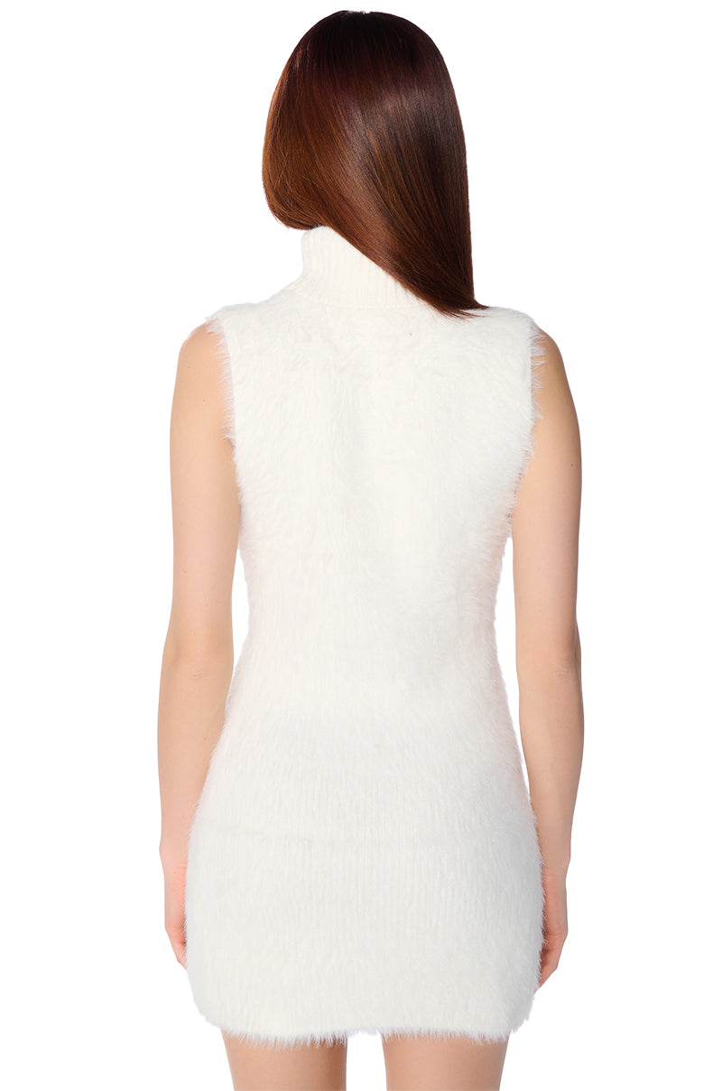 Kylie Fuzzy Mini Dress