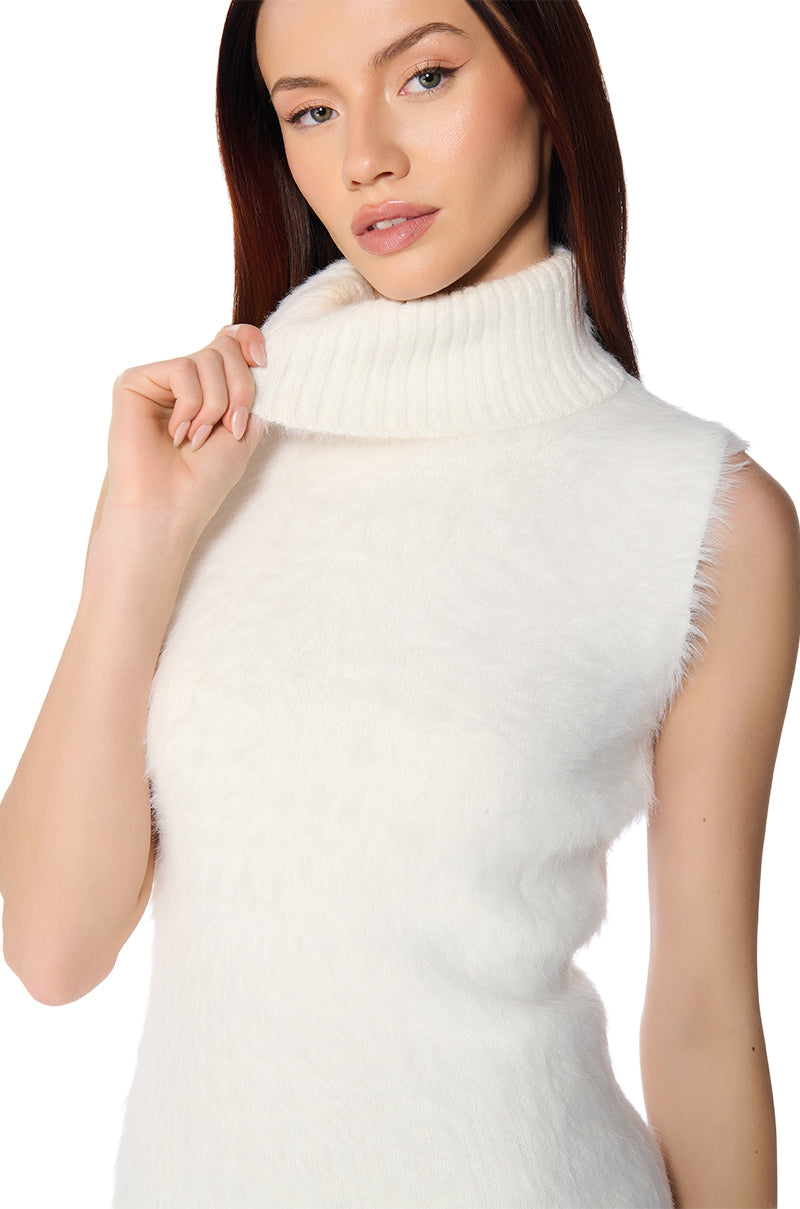 Kylie Fuzzy Mini Dress