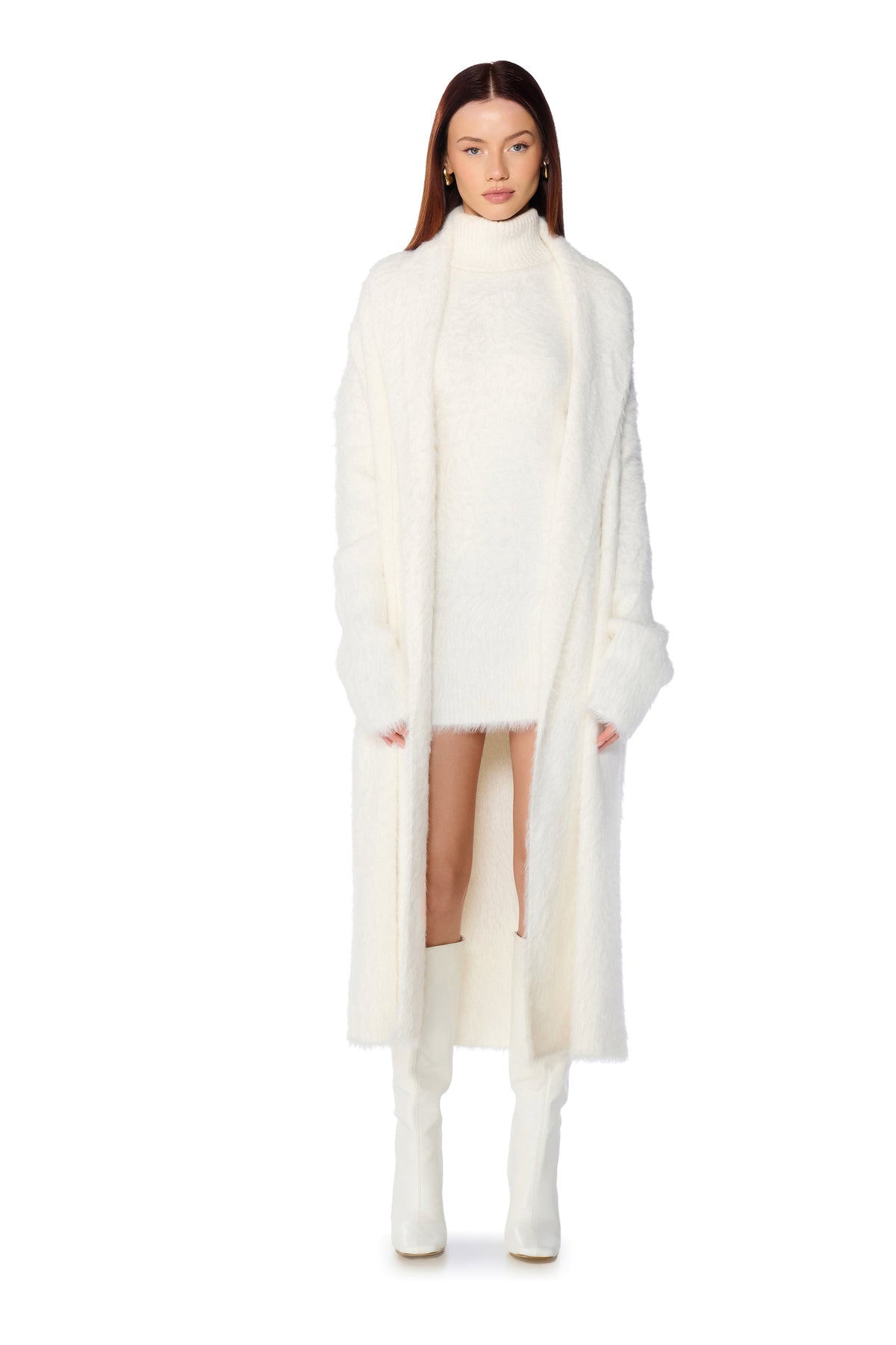 Kylie Fuzzy Mini Dress