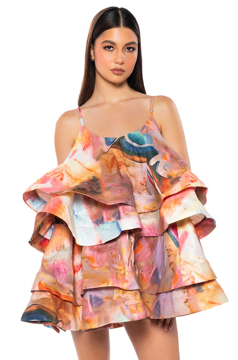 Looking For Lust Ruffle Mini Dress