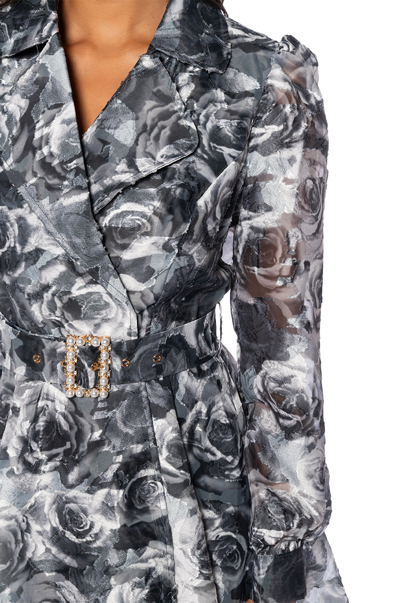 Next Time Belted Mini Dress