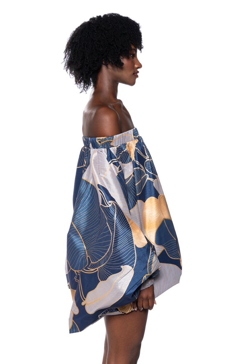 Out For Brunch Patterned Mini Dress
