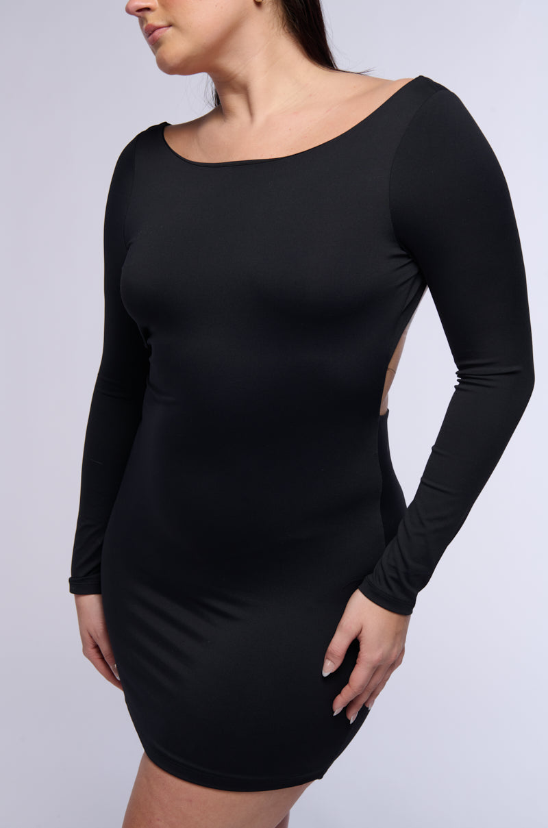 Party In The Back Mini Dress