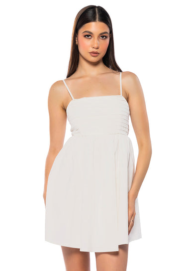Presley Tie Back Mini Dress