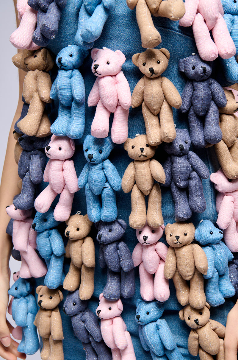 Ready Teddy Bear Mini Dress