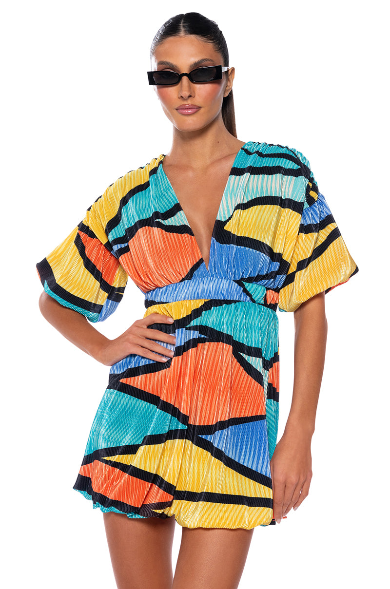 Searching For Something Textured Mini Dress