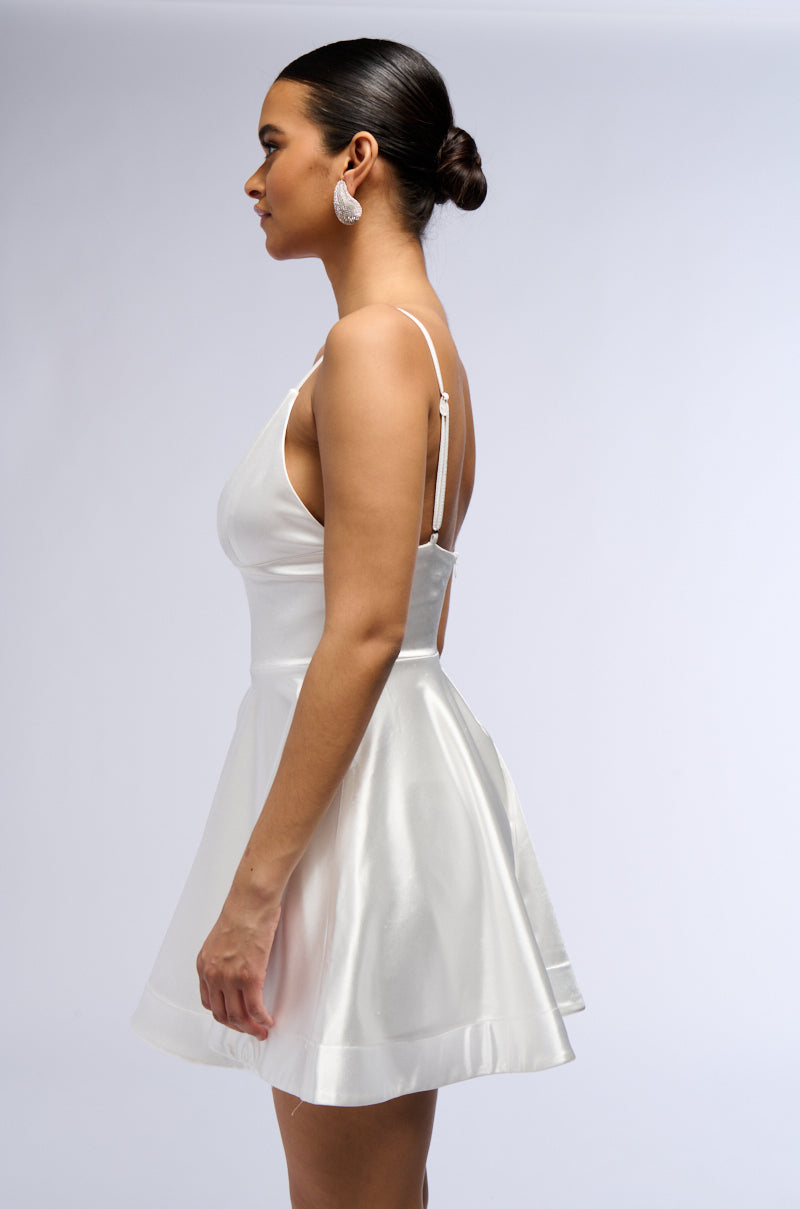 Serena Satin Mini Dress
