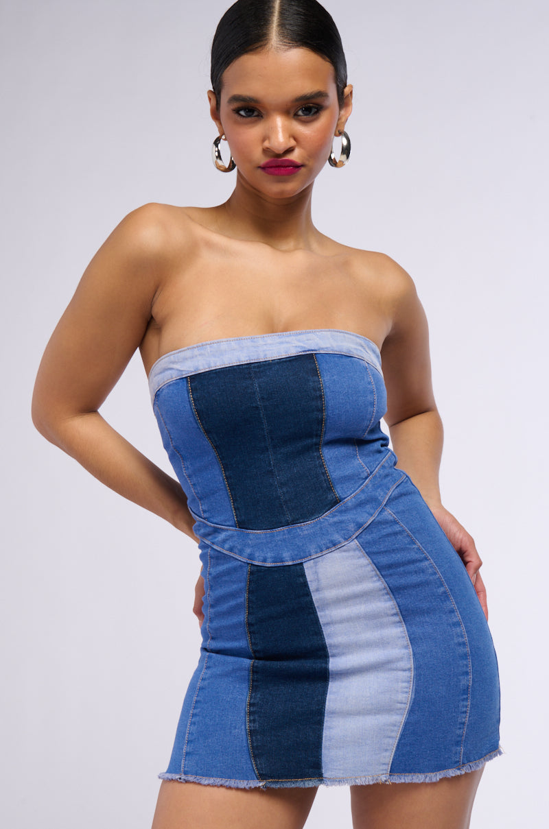 So Y2K Denim Mini Dress