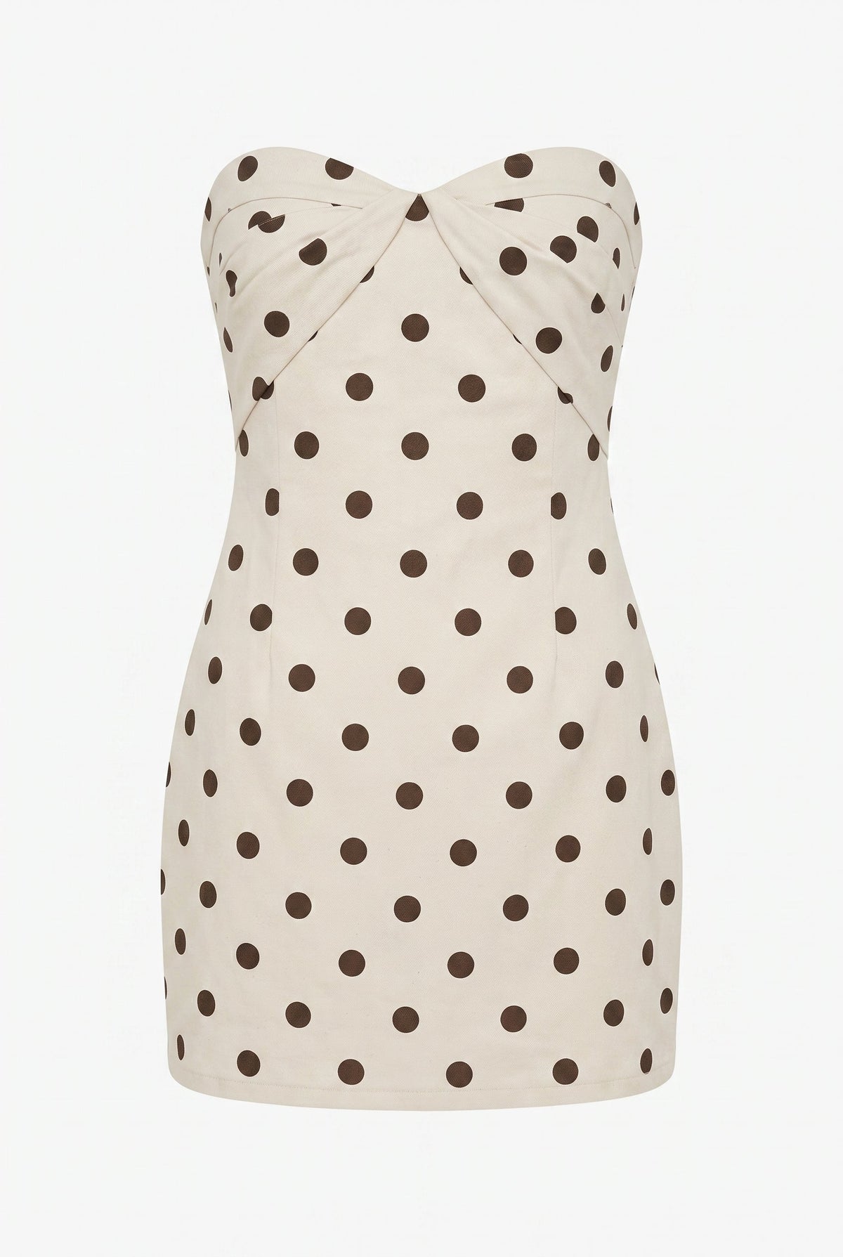 Soho Polka Dot Linen Mini Dress
