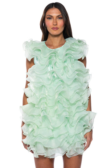 Raola Ultra Ruffled Sleeveless Dress